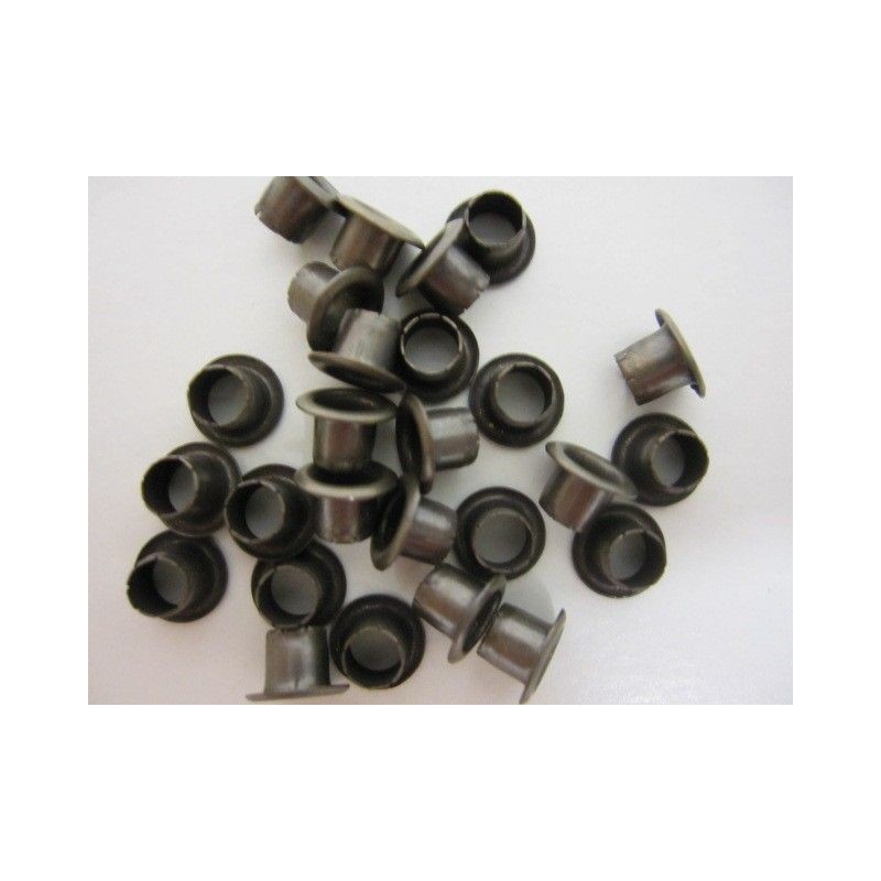 10 ojetes oro viejo. . Scrapbooking, Indispensables, Brads y eyelets