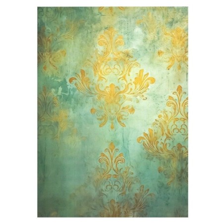 Dreamscape: Fondo Adamascado. Papel arroz 32x45cm TC219 | L'aura Bella