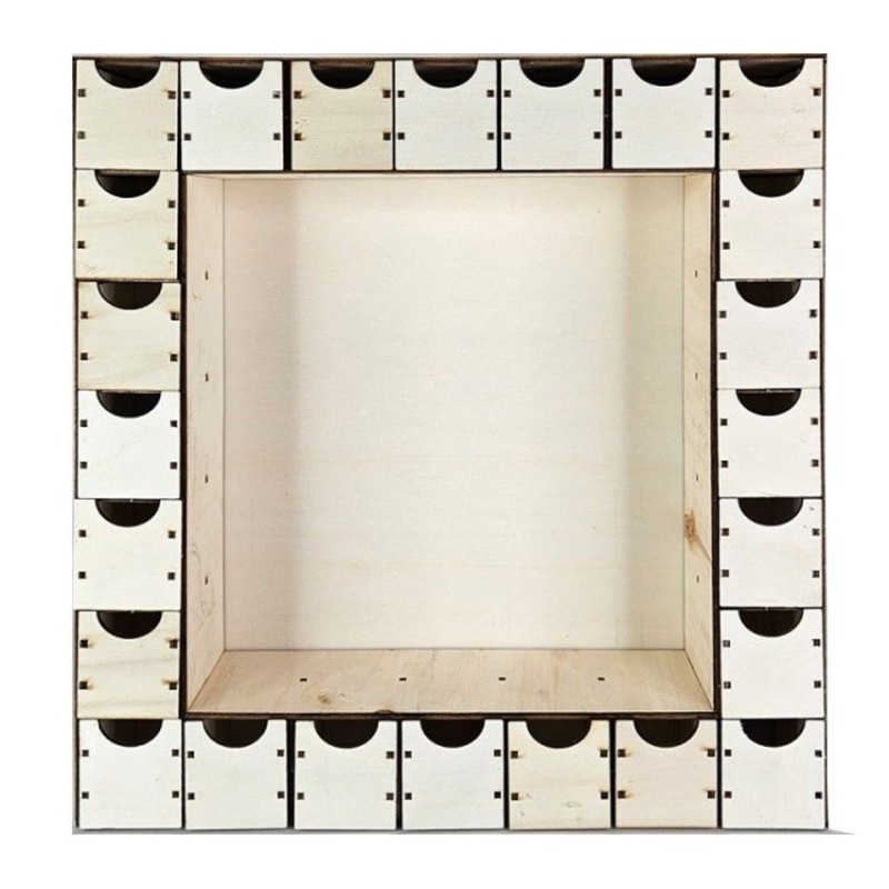 Calendario de Adviento DIY para montar | L'aura Bella