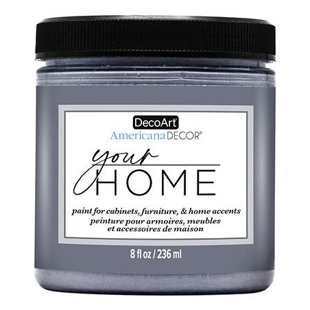 Your Home: Perfect Pewter. Esmalte todo en uno. 236cc | L'aura Bella