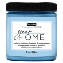 Your Home: Powder Blue. Esmalte todo en uno. 236cc | L'aura Bella