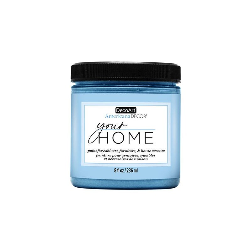 Your Home: Powder Blue. Esmalte todo en uno. 236cc | L'aura Bella
