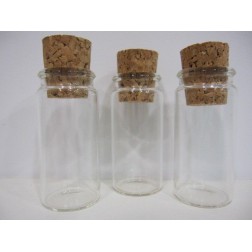 Bote cristal con tapón de corcho | L'aura Bella