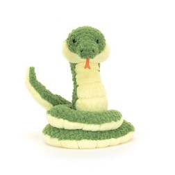 Cizi Snake, la serpiente Cizi.  Peluche Jellycat CEL2S | L'aura Bella
