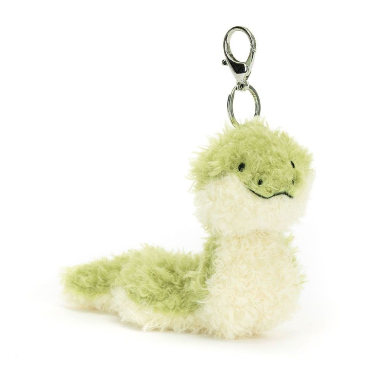Little Snake Bag Charm, Llavero. Peluche Jellycat L4SBC | L'aura Bella