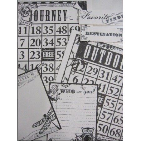 Pack de hojas decoradas