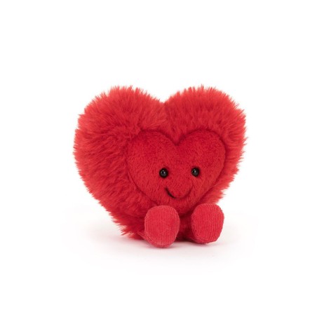 Amuseables Beatie Heart Little, Corazón pequeño feliz. A6REDFH. Peluche Jellycat.
