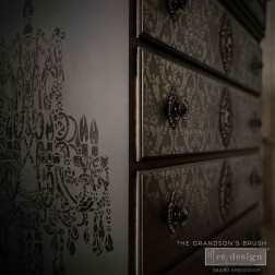 Empire Chandelier. Décor Stencils Redesign 658199 | L'aura Bella