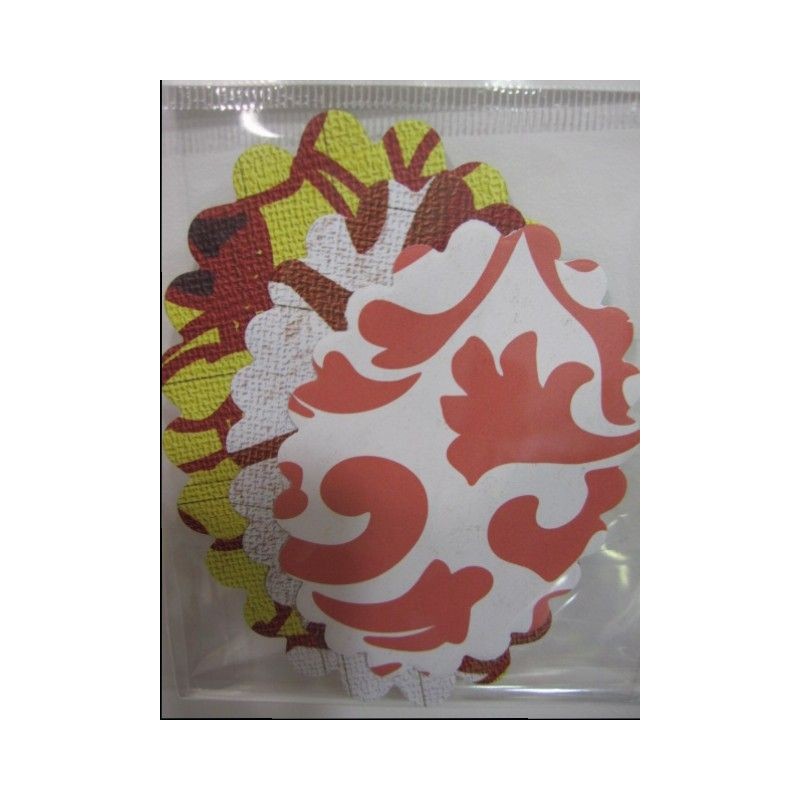 3 etiquetas. . Decoraciones, Precortados