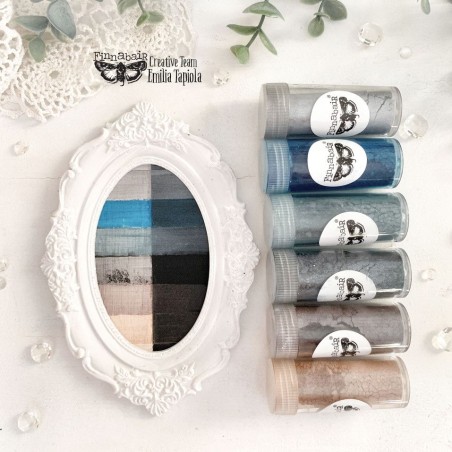 Art Ingredients – Mica Powder Set – Winter Tales. 6 colores. Finnabair. 969141