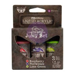 Liquid Acrylic Set: Juicy. 3 colores. Finnabair. 969929 | L'aura Bella