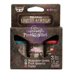 Liquid Acrylic Set: Precious. 3 colores. Finnabair. 969936 | L'aura Bella