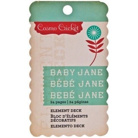 Pack 24 tarjetas decoradas. Cosmo Cricket. Decoraciones, Cajón de sastre