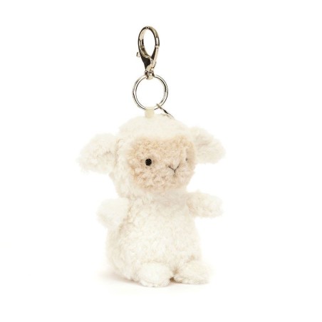 Little Lamb Bag Charm, Llavero Ovejita. L4LBC. Peluche Jellycat
