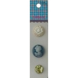 Tres camafeos. Scrap hpuse. Decoraciones, Cajón de sastre