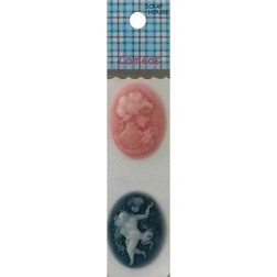 Dos camafeos. Scrap hpuse. Decoraciones, Cajón de sastre