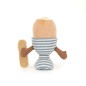 Amuseables Eggetha Egg & Lance Soldier, Huevo pasado por agua y pan tostado felices. A2ESL. Peluche Jellycat.