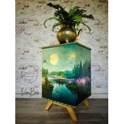 Moon River A1. Papel Decoupage Mint by Michelle | L'aura Bella
