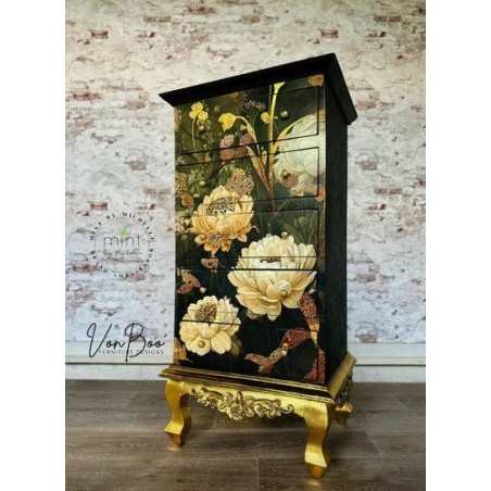 Autumn Blosoms. Papel Decoupage Mint by Michelle. A1