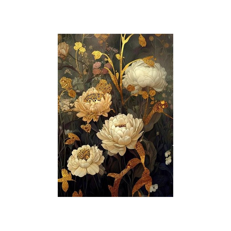 Autumn Blosoms A1. Papel Decoupage Mint by Michelle | L'aura Bella