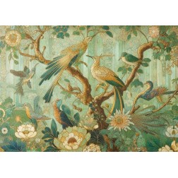 Green Tapestry. A1. Papel Decoupage Mint by Michelle | L'aura Bella