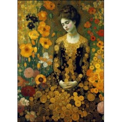 Bathed in Gold A3. Papel Decoupage Mint by Michelle | L'aura Bella