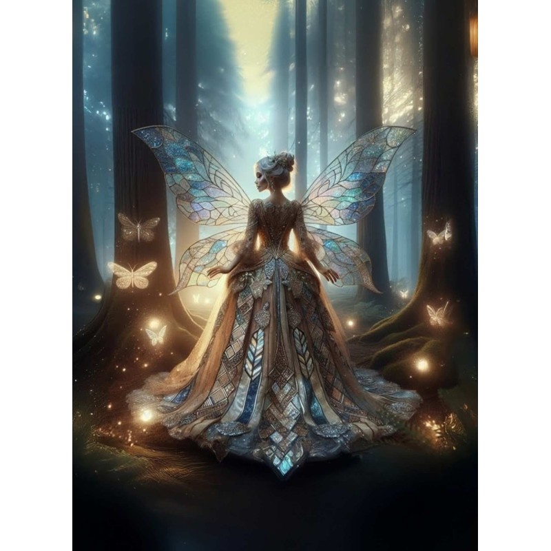 Enchanted Glow A3. Papel Decoupage Mint by Michelle | L'aura Bella