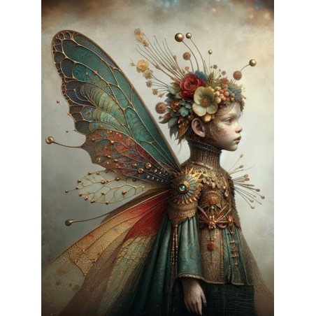 Sprite A3. Papel Decoupage Mint by Michelle | L'aura Bella