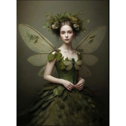 Green Grace. A1. Papel Decoupage Mint by Michelle | L'aura Bella