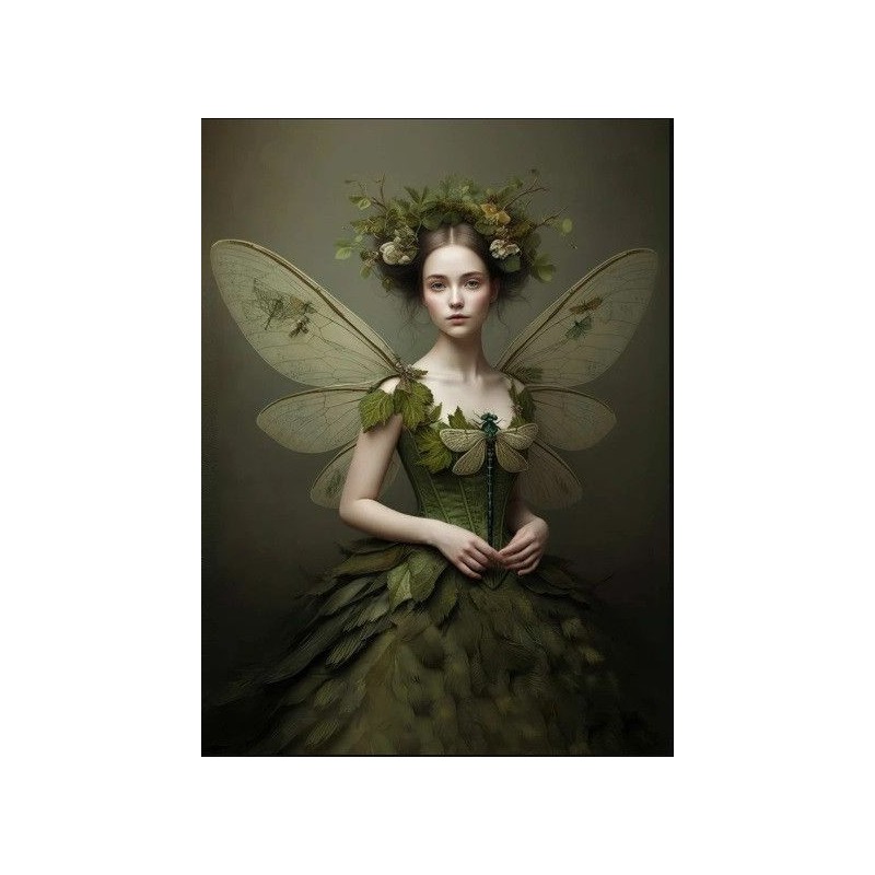 Green Grace. A1. Papel Decoupage Mint by Michelle | L'aura Bella