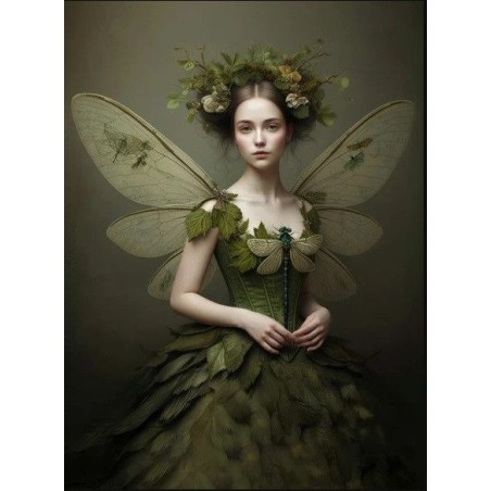 Green Grace. A1. Papel Decoupage Mint by Michelle | L'aura Bella