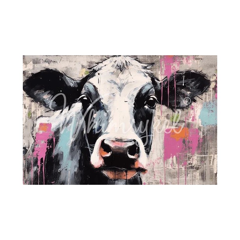 Moonique. Papel Tisú Decoupage Whimsykel Designs | L'aura Bella