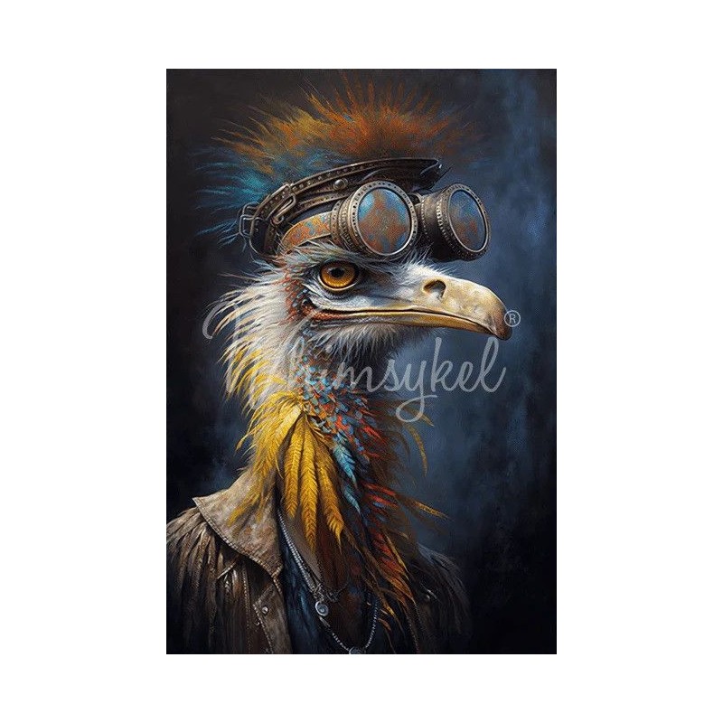 Willie. Papel Tisú Decoupage Whimsykel Designs | L'aura Bella