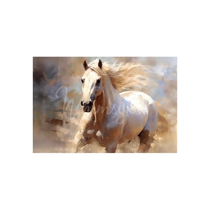 Unbridled. Papel Tissue Decoupage Whimsykel Designs | L'aura Bella