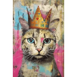Loyal Highness, gato. Papel Decoupage Whimsykel Designs | L'aura Bella