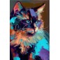 Lucy Lou, gato. Papel Tissue para Decoupage. Whimsykel Designs