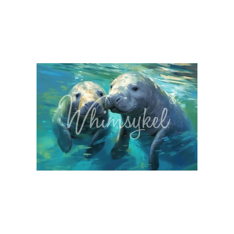 Max y Maggie. Papel Tissue Decoupage Whimsykel Designs | L'aura Bella