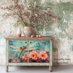 Dragonfly Dance. Papel Tisu Decoupage Whimsykel Designs | L'aura Bella