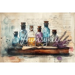 Apothecary. Papel Tisu Decoupage Whimsykel Designs | L'aura Bella