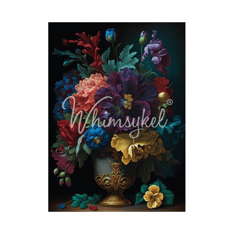 Opulent Arrangement. Papel Decoupage Whimsykel Designs | L'aura Bella