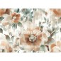 Muted Blossoms. Papel Tissue para Decoupage. Whimsykel Designs