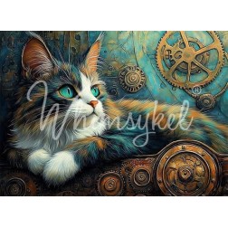 Tinker, gato. Papel Tisu Decoupage Whimsykel Designs | L'aura Bella