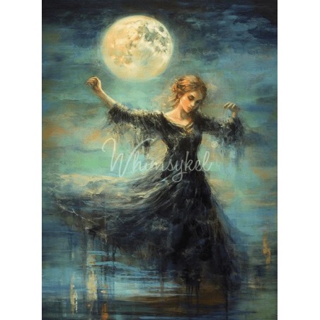 Moonbeam Rhapsody. Papel Decoupage Whimsykel Designs | L'aura Bella