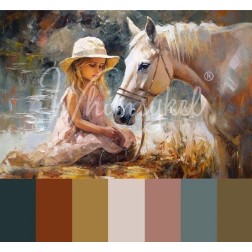 Riverbank Rendezvous. Papel Decoupage Whimsykel Designs | L'aura Bella