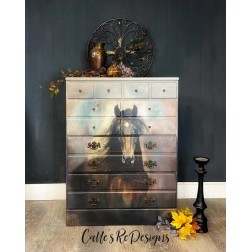 Heart Horse. Papel Tisu Decoupage Whimsykel Designs | L'aura Bella