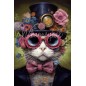 Dapper Dan, gato. Papel Tissue para Decoupage. Whimsykel Designs