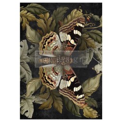 Butterfly Conservatory Tales A1 Decoupage Fiber Redesign | L'aura Bella