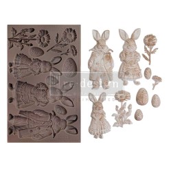 Springtime Bunny. REDESIGN DECOR MOULDS® 675967 | L'aura Bella