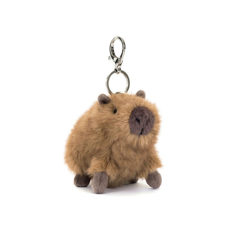 Clyde Capybara Bag Charm, Llavero Jellycat CLY4CBC | L'aura Bella
