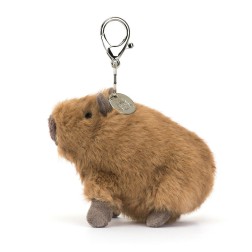 Clyde Capybara Bag Charm, Llavero Jellycat CLY4CBC | L'aura Bella